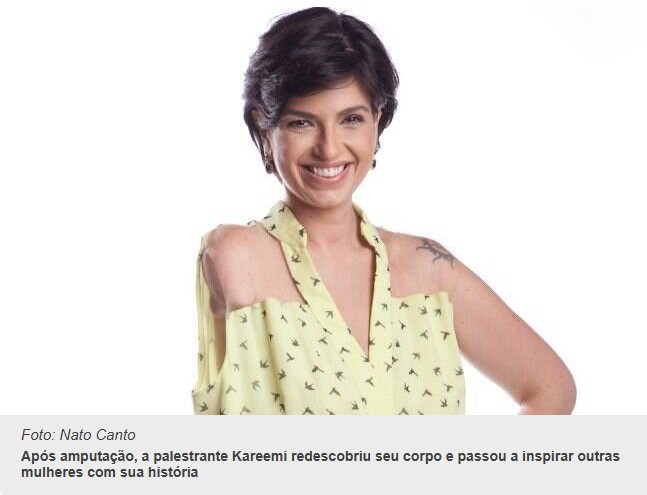 Kareemi em matéria para o portal iG Delas